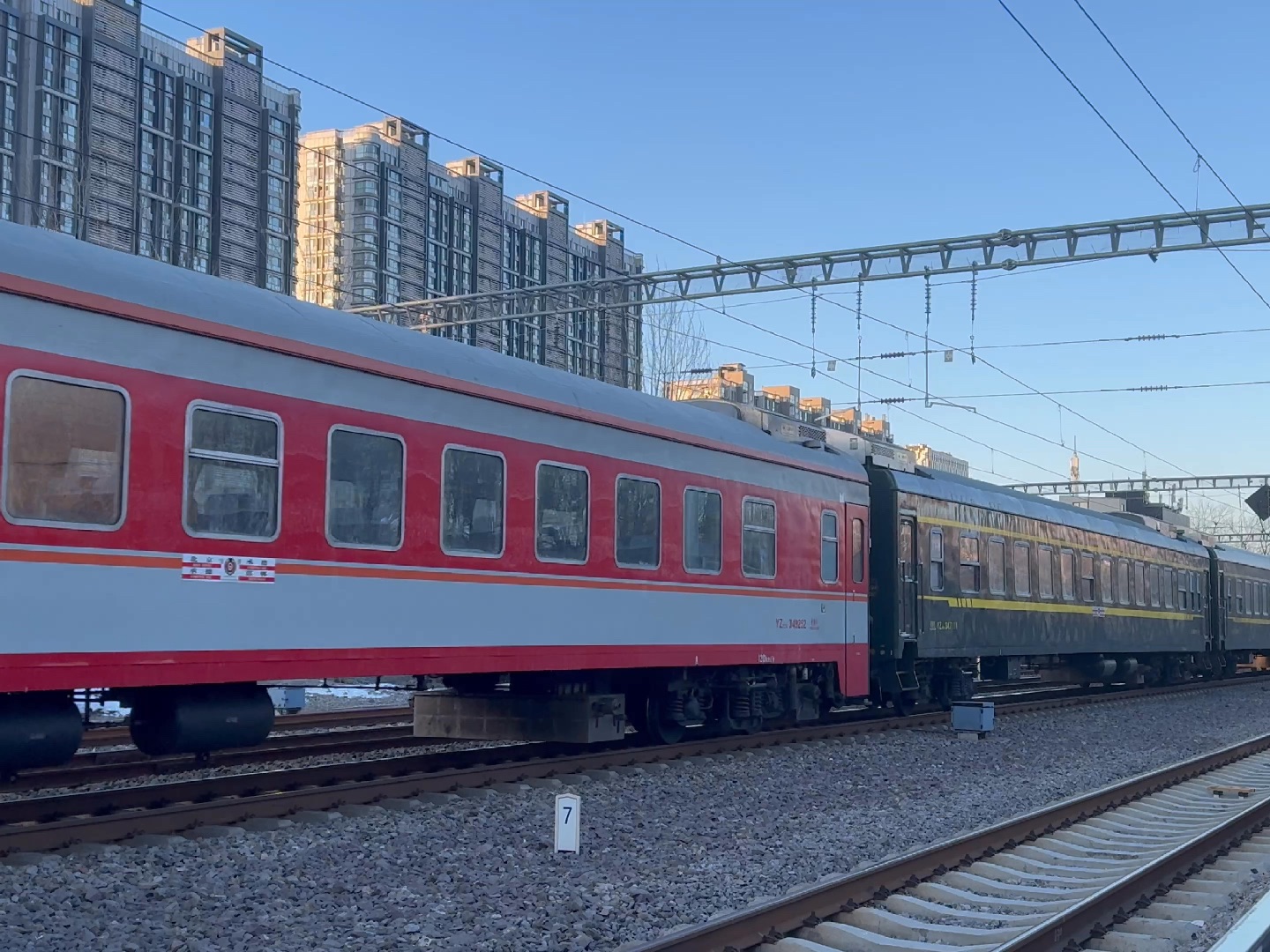 K7711次列车图片