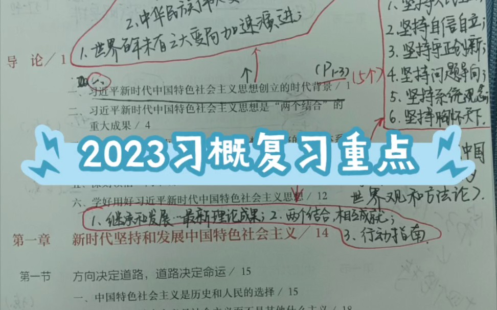 [图]2023年习概期末复习笔记#习概#期末#复习