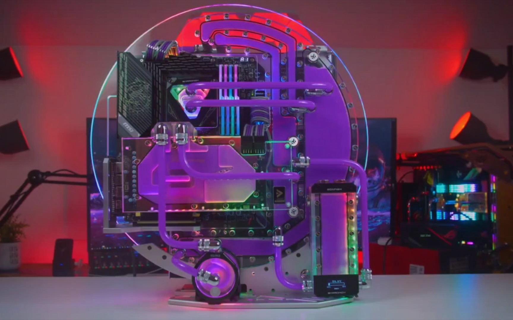 【油管搬运】barrowch star1 series水道板水冷开放式