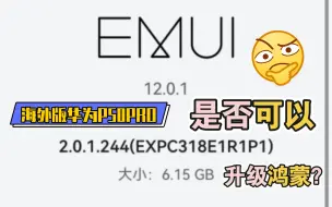 Download Video: 华为海外版 EMUI 12 是否可以升级鸿蒙系统？我给你答案