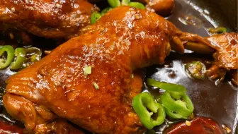 红烧大鸡腿，生活不易，给自己加个鸡腿吧。