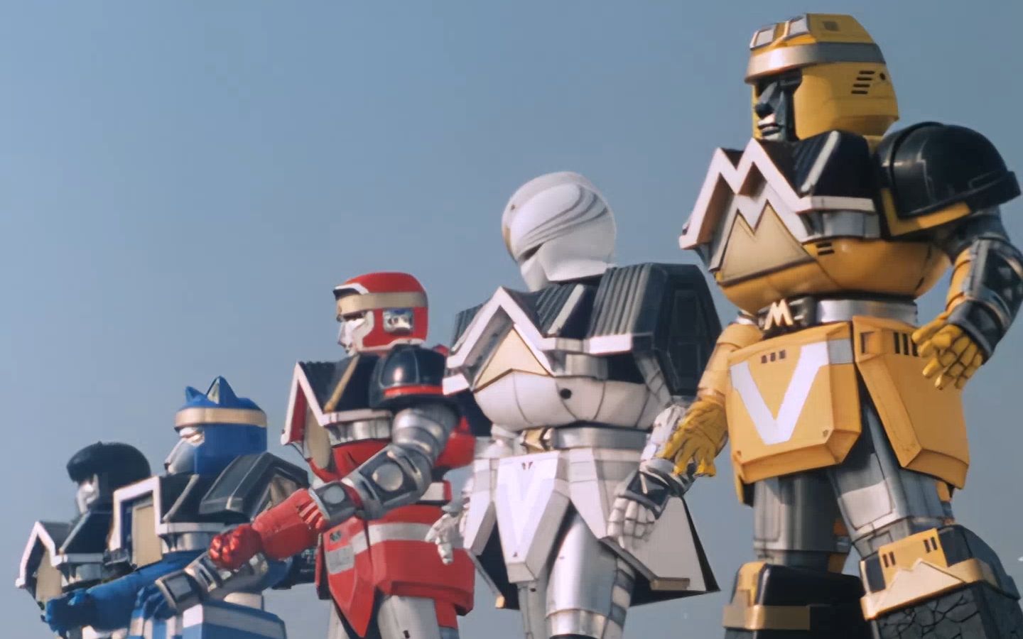 【4k修复】忍者战队—五位兽将初登场!