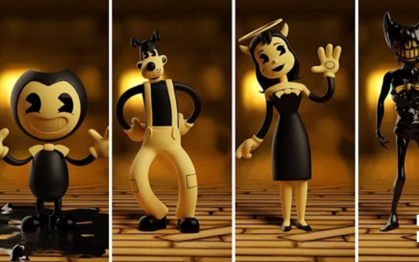 [图]班迪与墨水机器自制待机动画/Bendy and the Ink Machine Characters Workshop Animations