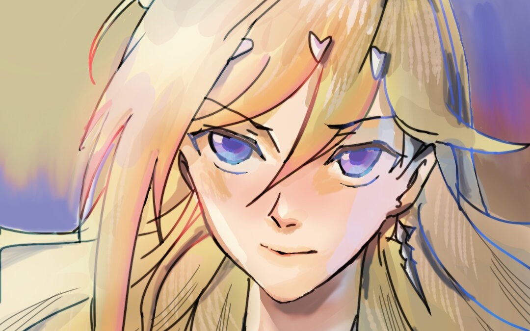 【头像/幽兰黛尔】手绘转板绘的第三天,用手机熟悉软件和摸鱼_哔哩