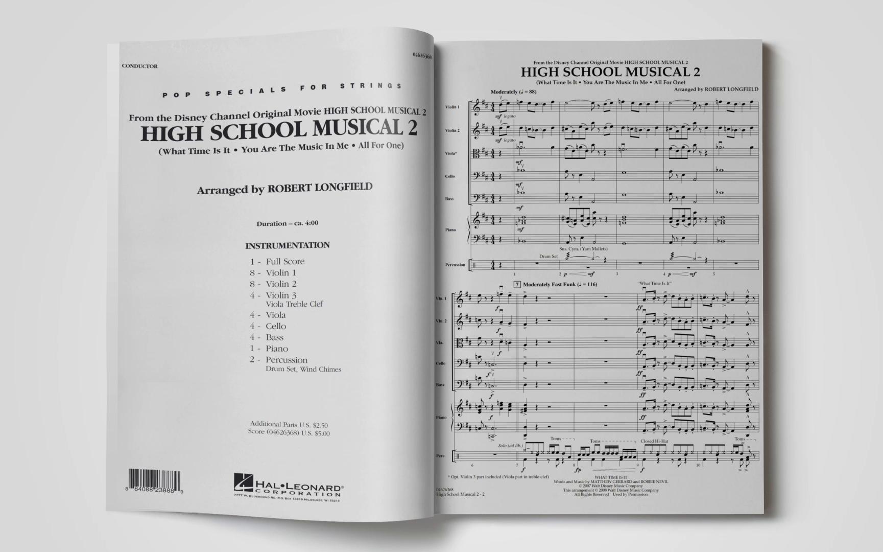 [图]交响弦乐作品 歌舞青春2串烧High School Musical 2