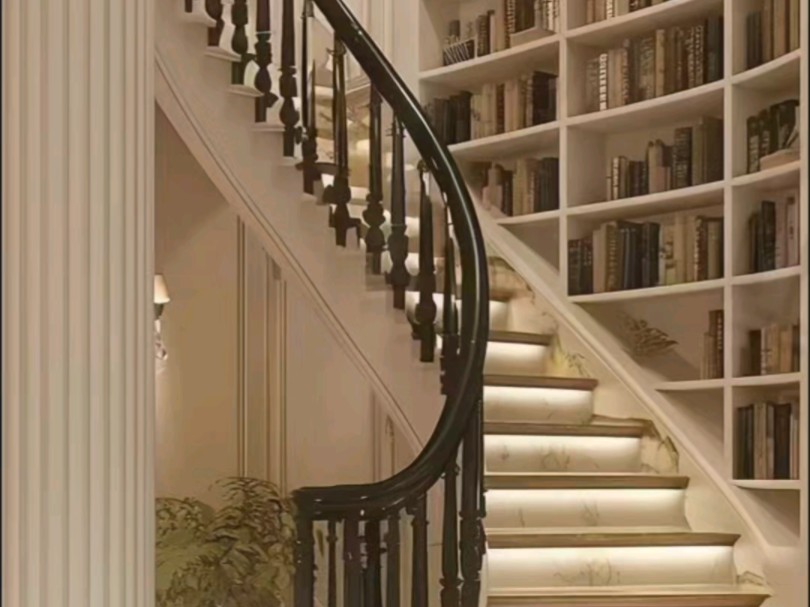 g3空间轻奢定制新元素铁艺楼梯,独特美感,家居新宠