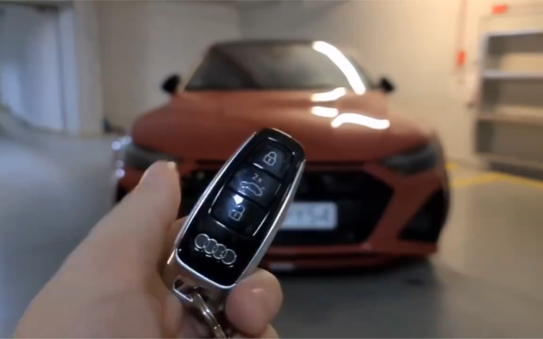 奥迪rs7 感受一下灯厂的魅力