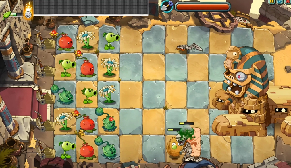 植物大战僵尸online埃及狮身人面像boss音乐