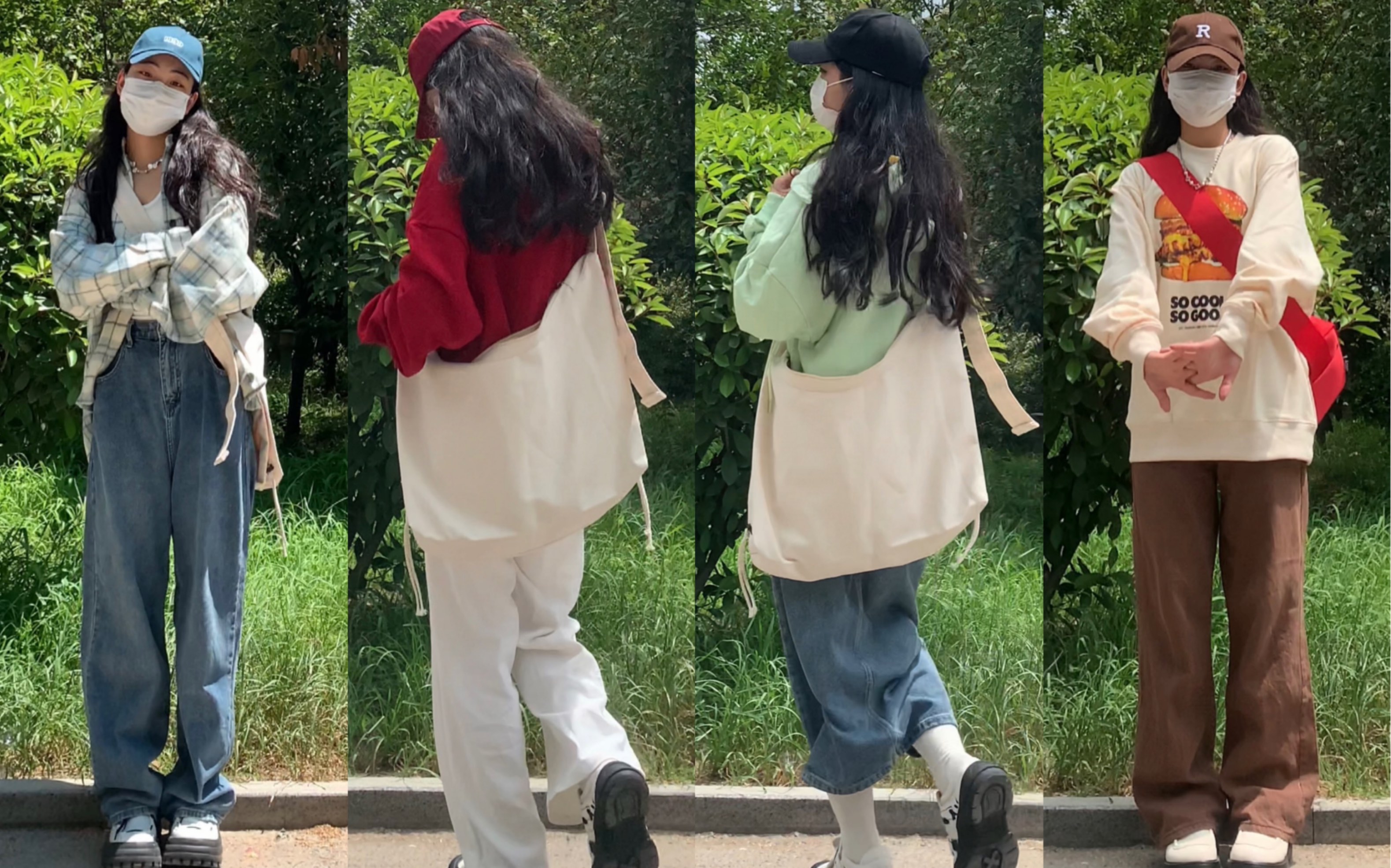 女大学生一周活力穿搭早秋卫衣开学这样穿太吸睛啦