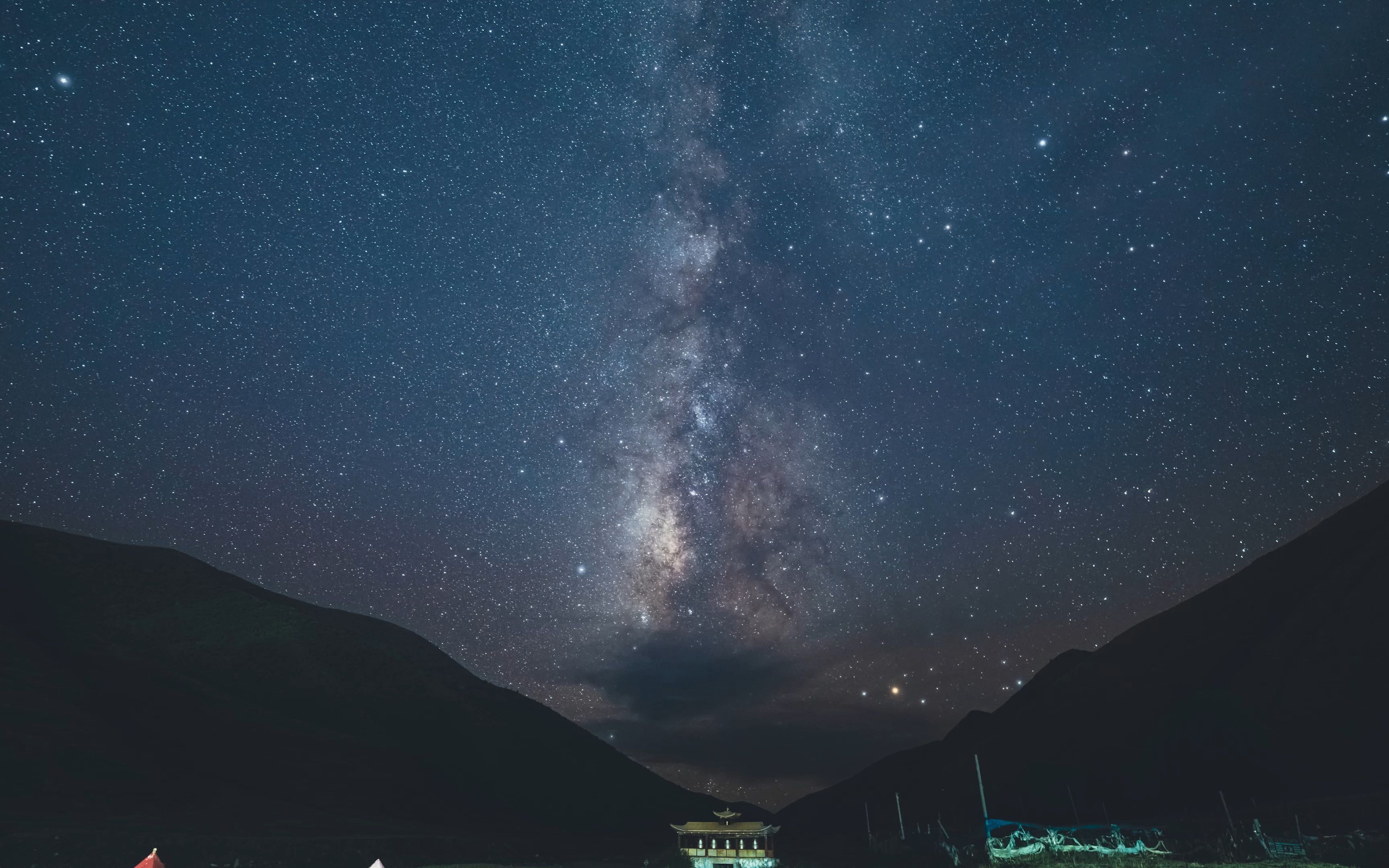 甘孜藏族自治州康定县新都桥-星空摄影_哔哩哔哩_bilibili