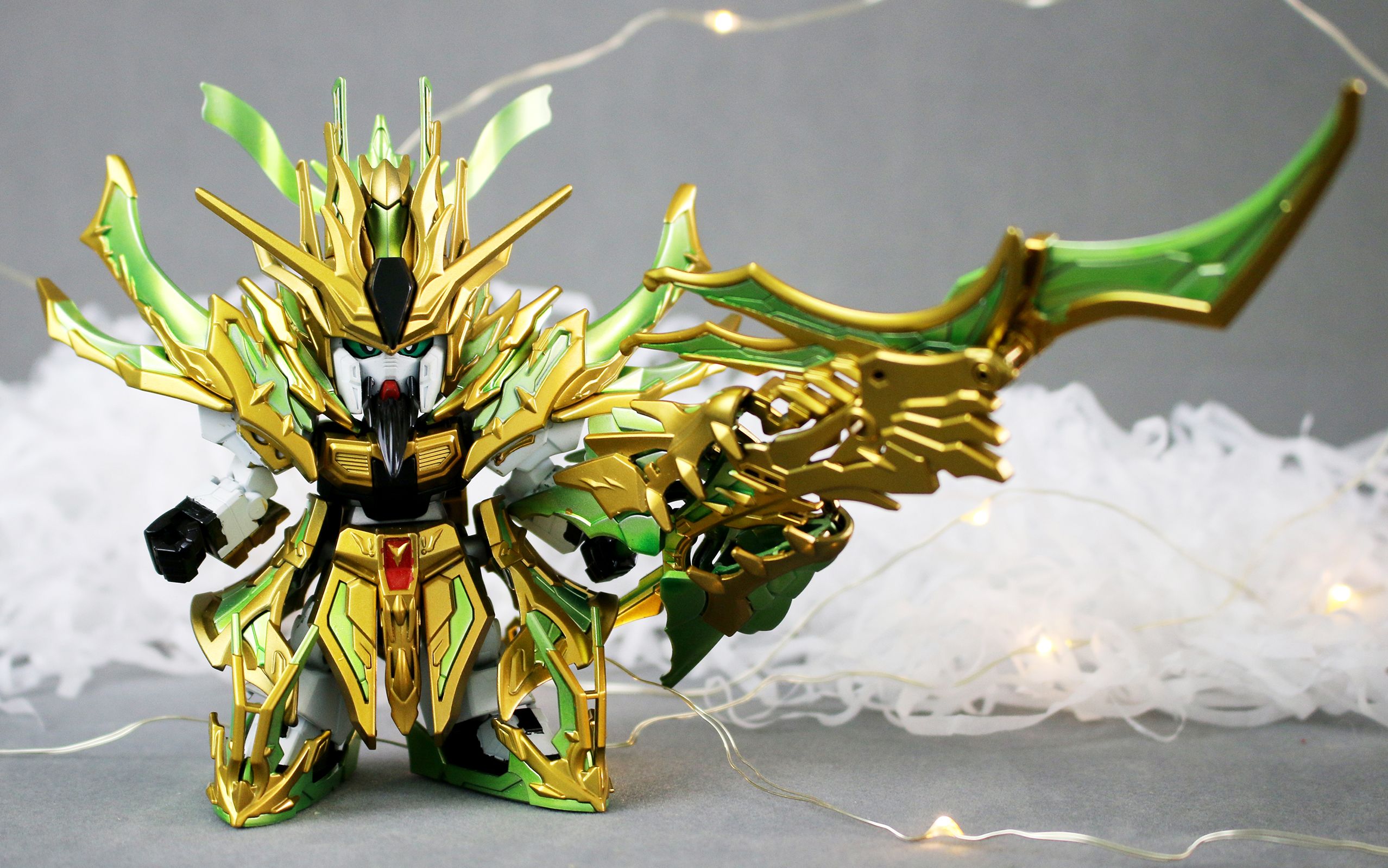 【白模玩】]sd高达三国创杰传 武神关羽_哔哩哔哩_bilibili