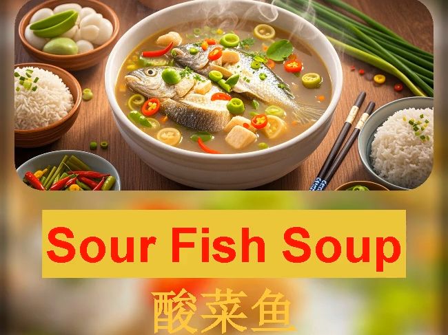 每日英语听读✅酸菜鱼 Sour Fish Soup哔哩哔哩bilibili