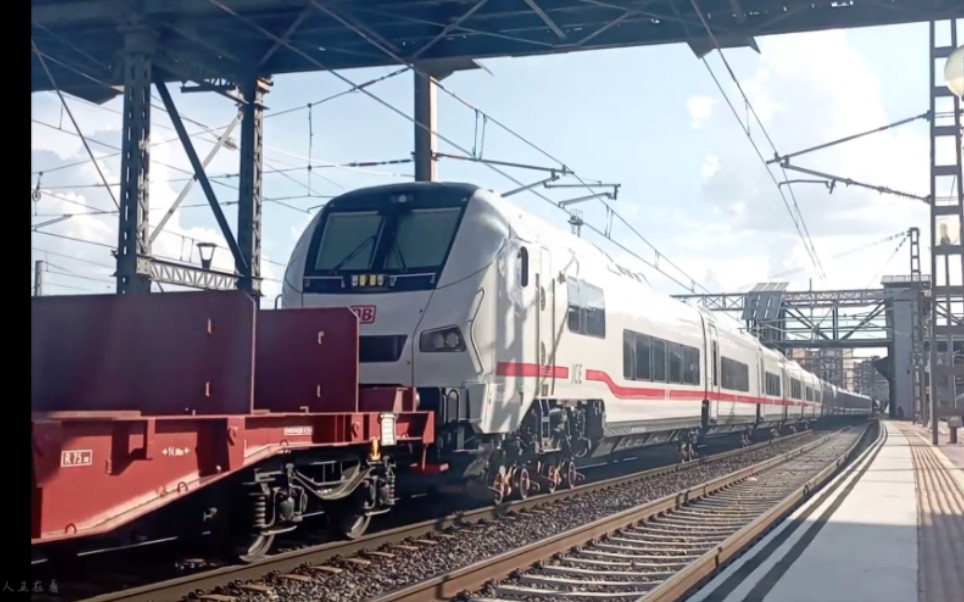 德国铁路视频搬运～talgo序列的铰接式车组ice-l～铁道鐵道鉄道轨道