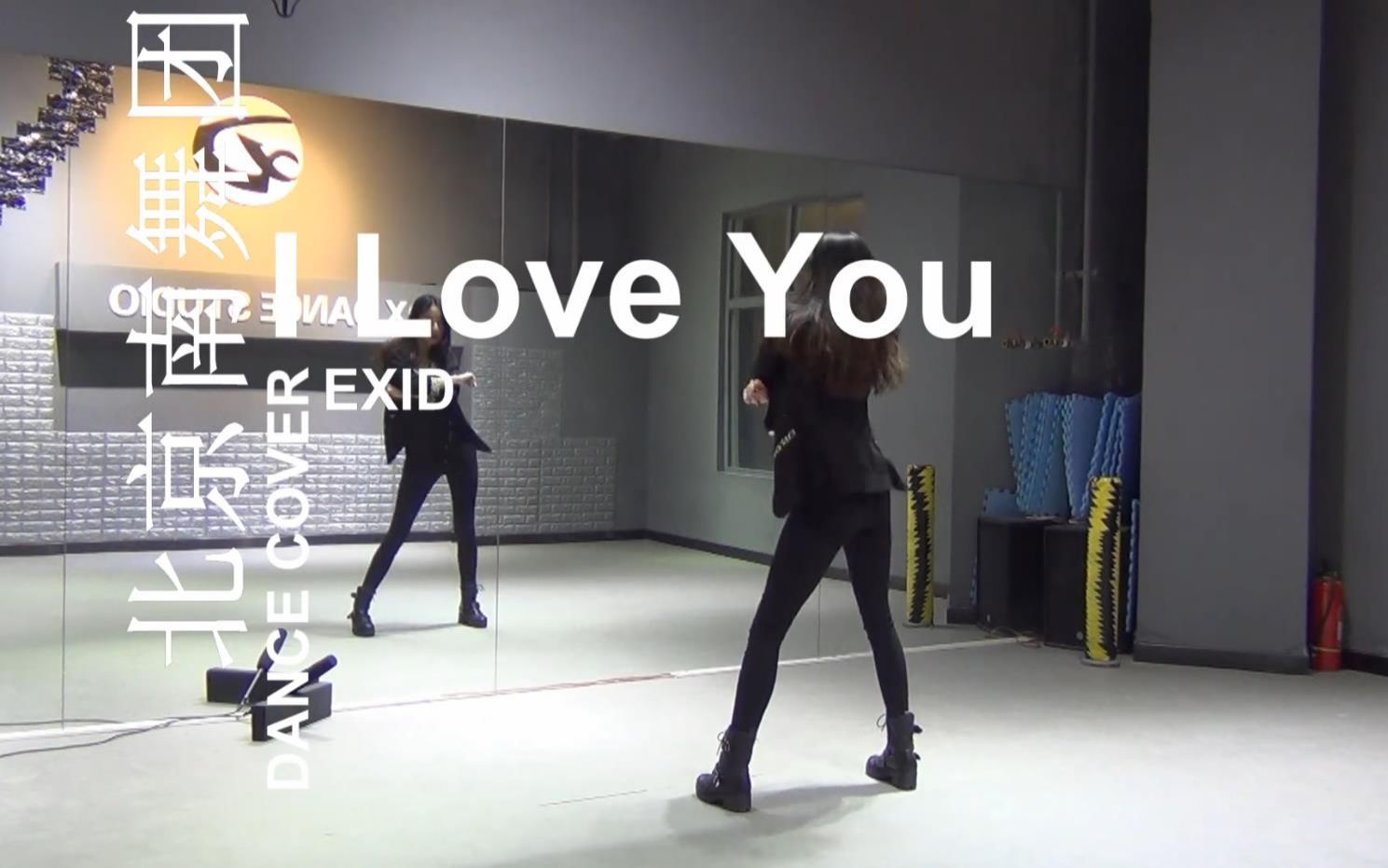 [图]【南舞团】i love you exid 中文舞蹈分解教学 练习室（上）