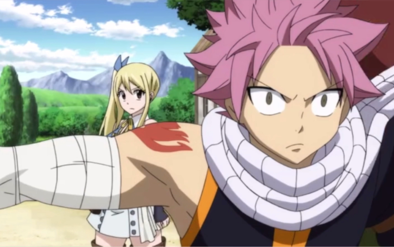 妖精的尾巴 夏露!纳兹&露西