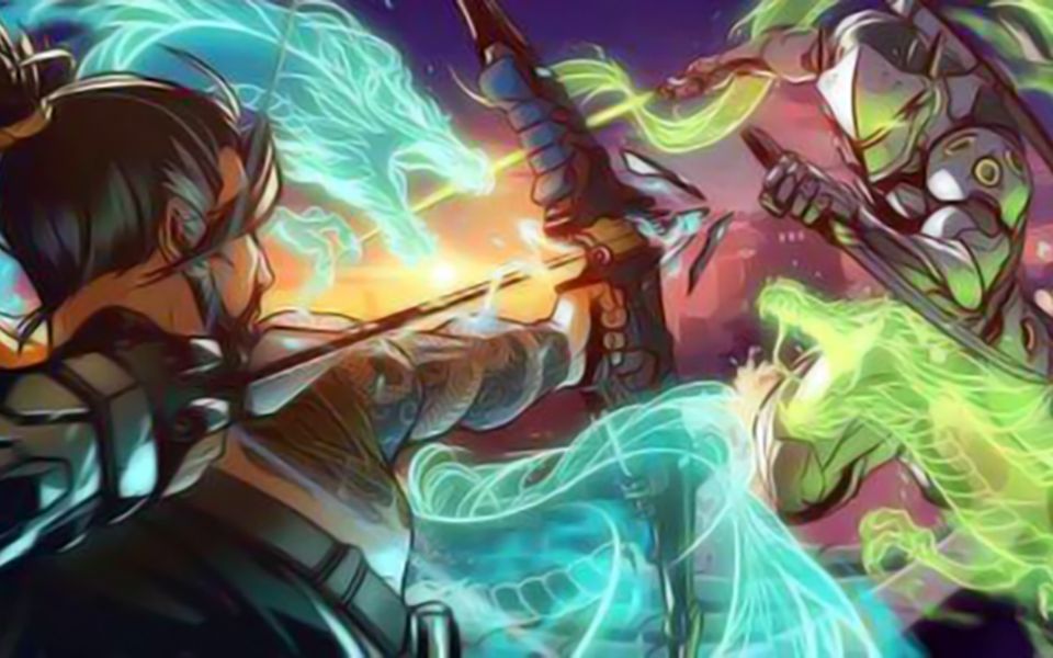 【三维动画】守望先锋cg 双龙 片段 仿作_哔哩哔哩 (゜-゜)つロ 干杯