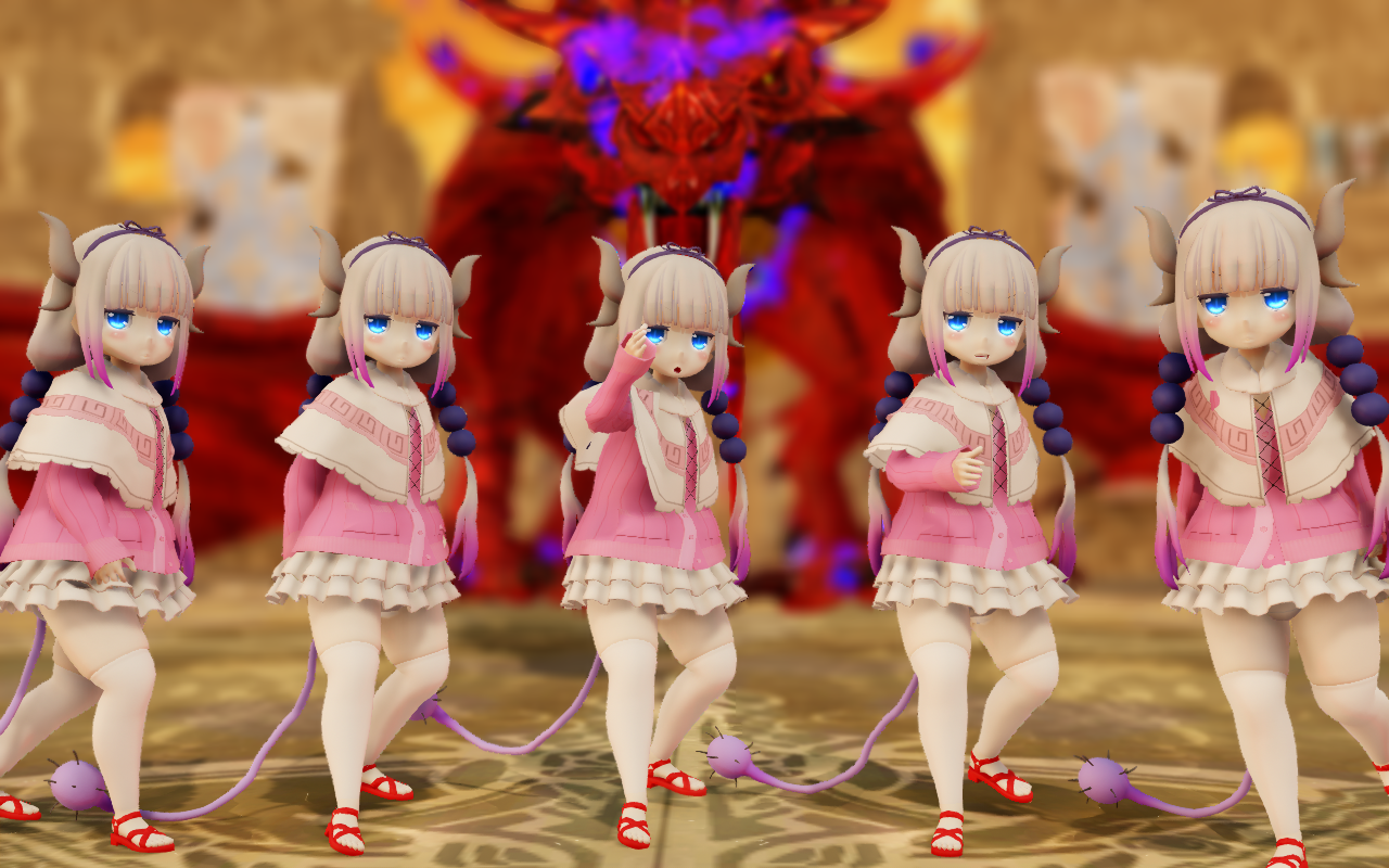 灵魂mmd5只小粗腿康娜对你进行灵魂冲洗