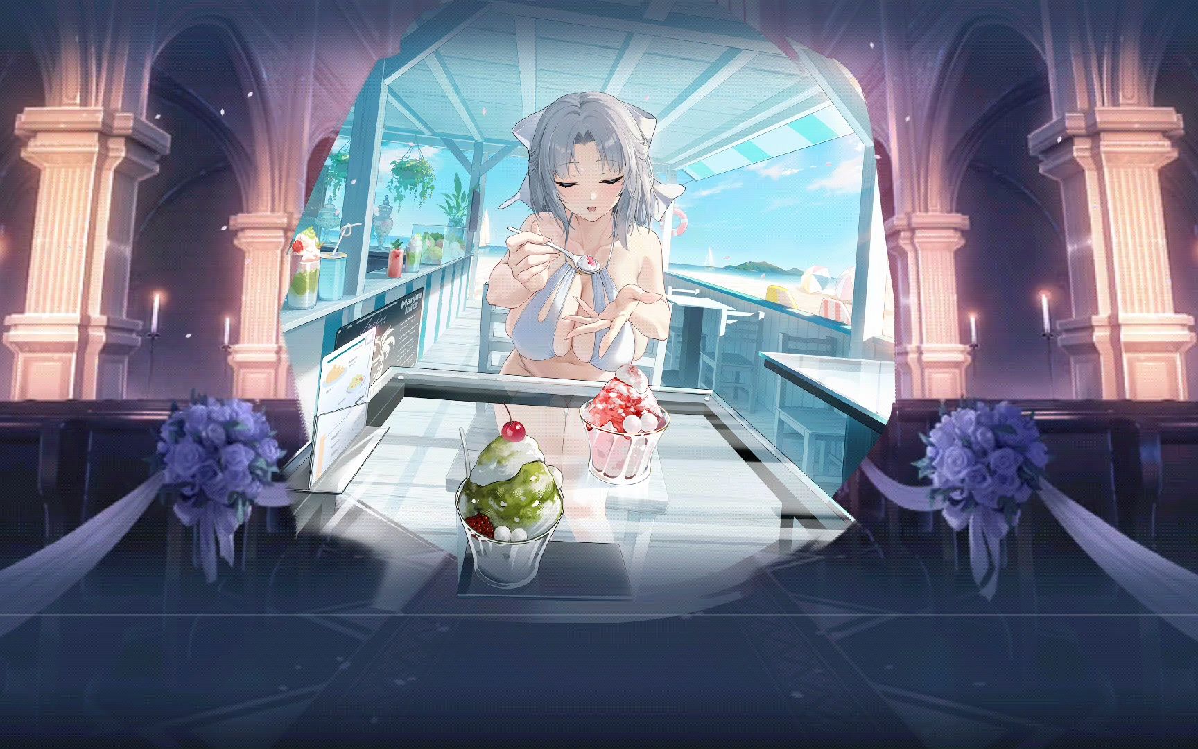 【碧蓝航线】闪乱神乐联动第二艘婚船来啦