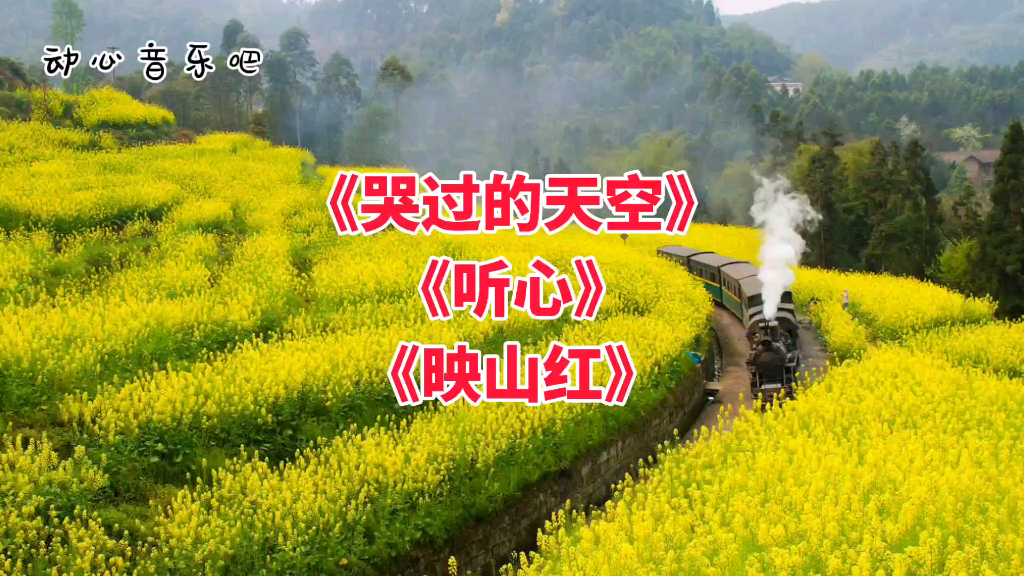 《哭过的天空》《听心》《映山红》