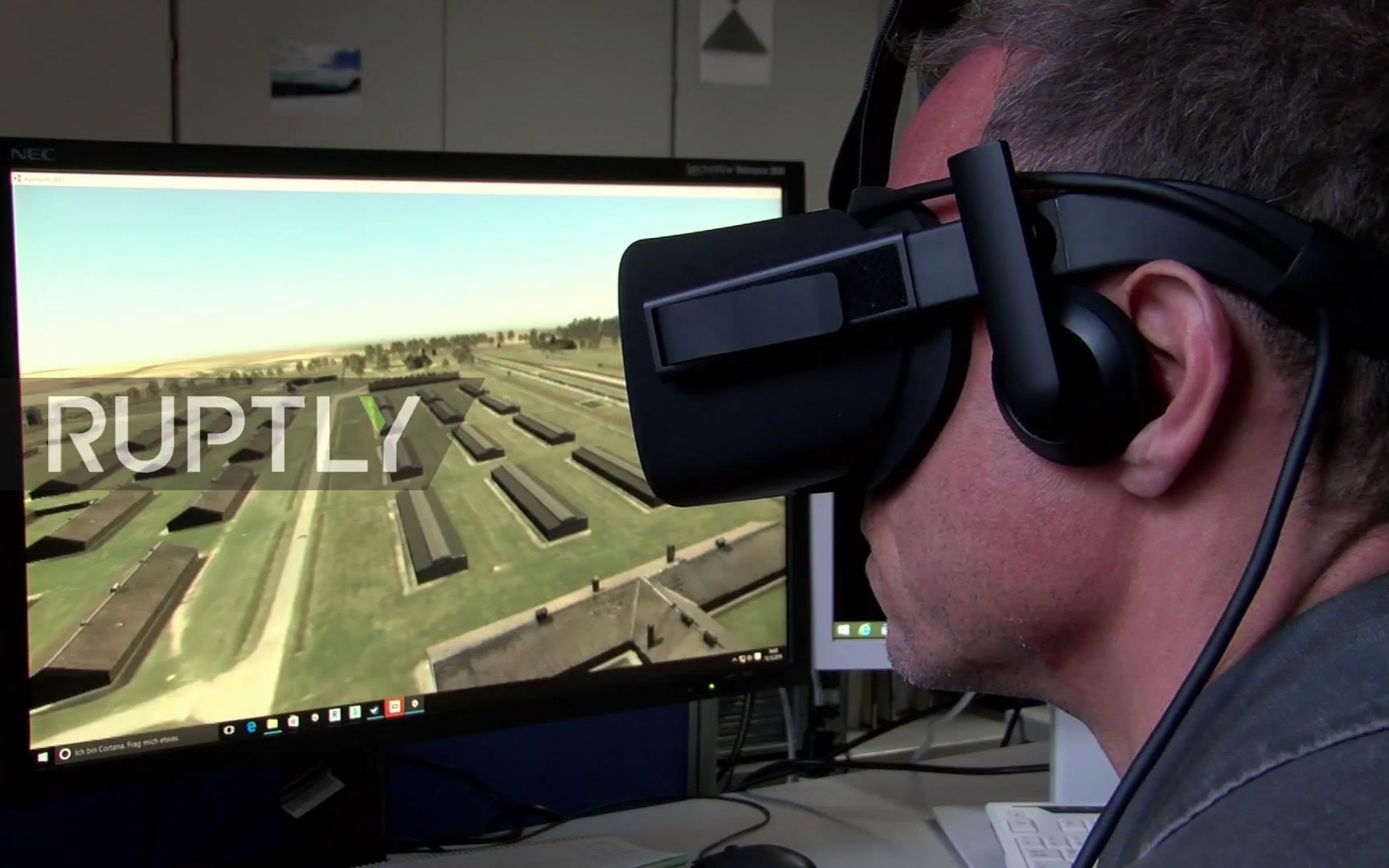 德国奥斯维辛集中营的vr虚拟场景体验很不错的