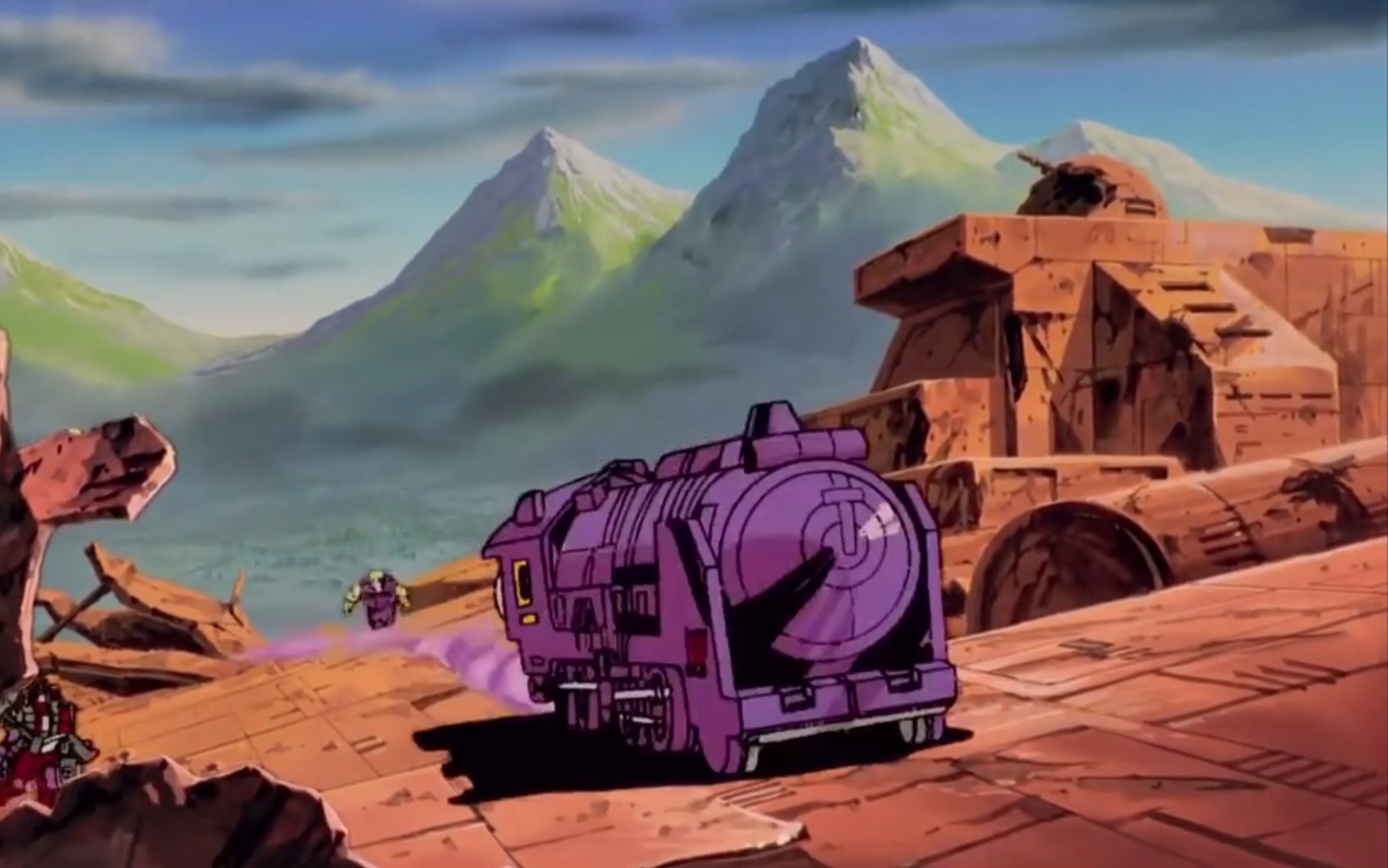 变形金刚x高达【gbo2】&【g1变形金刚 霸天虎大火车出击】"我大火车