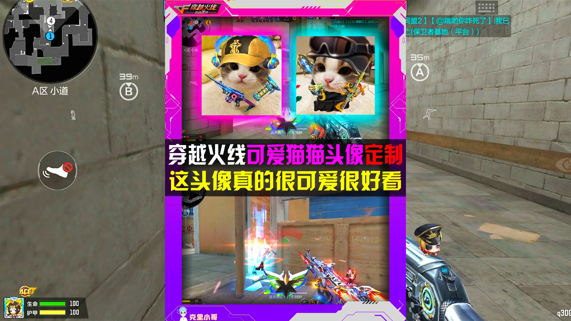 穿越火线猫猫头像定制哔哩哔哩bilibili