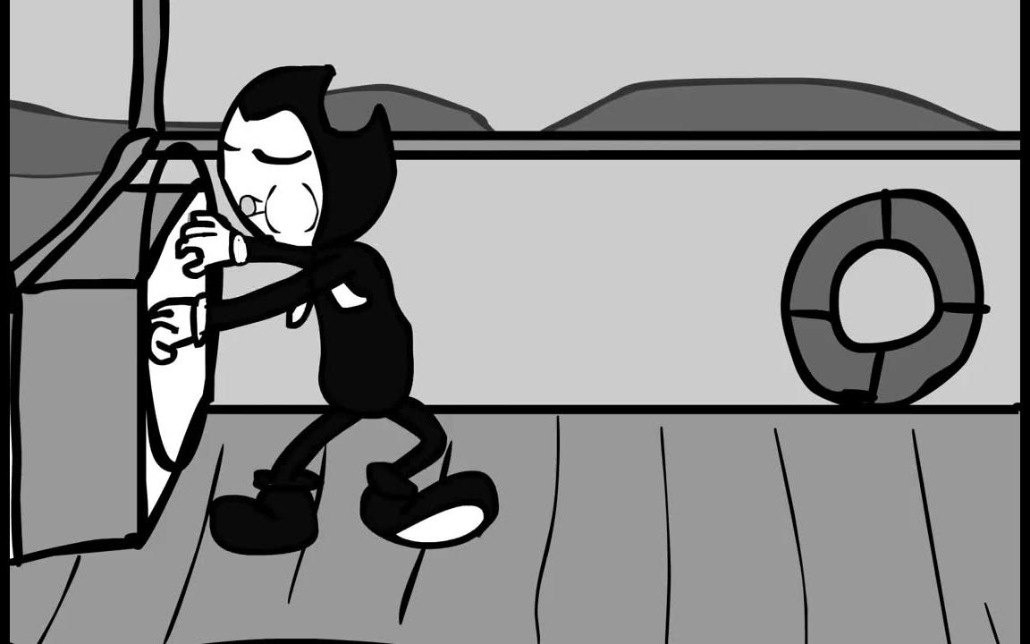 【班迪与墨水机器】 威利的汽船 steamboat willie