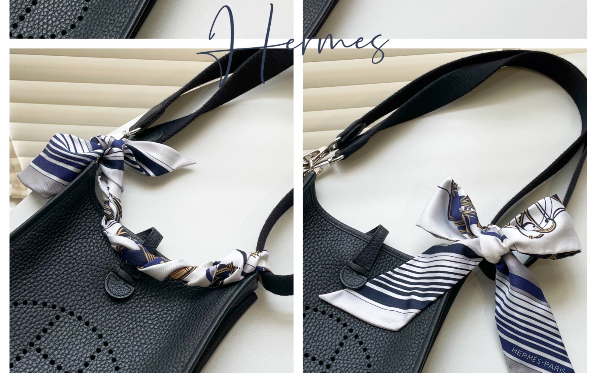 evelyn四种最日常的twilly绑法