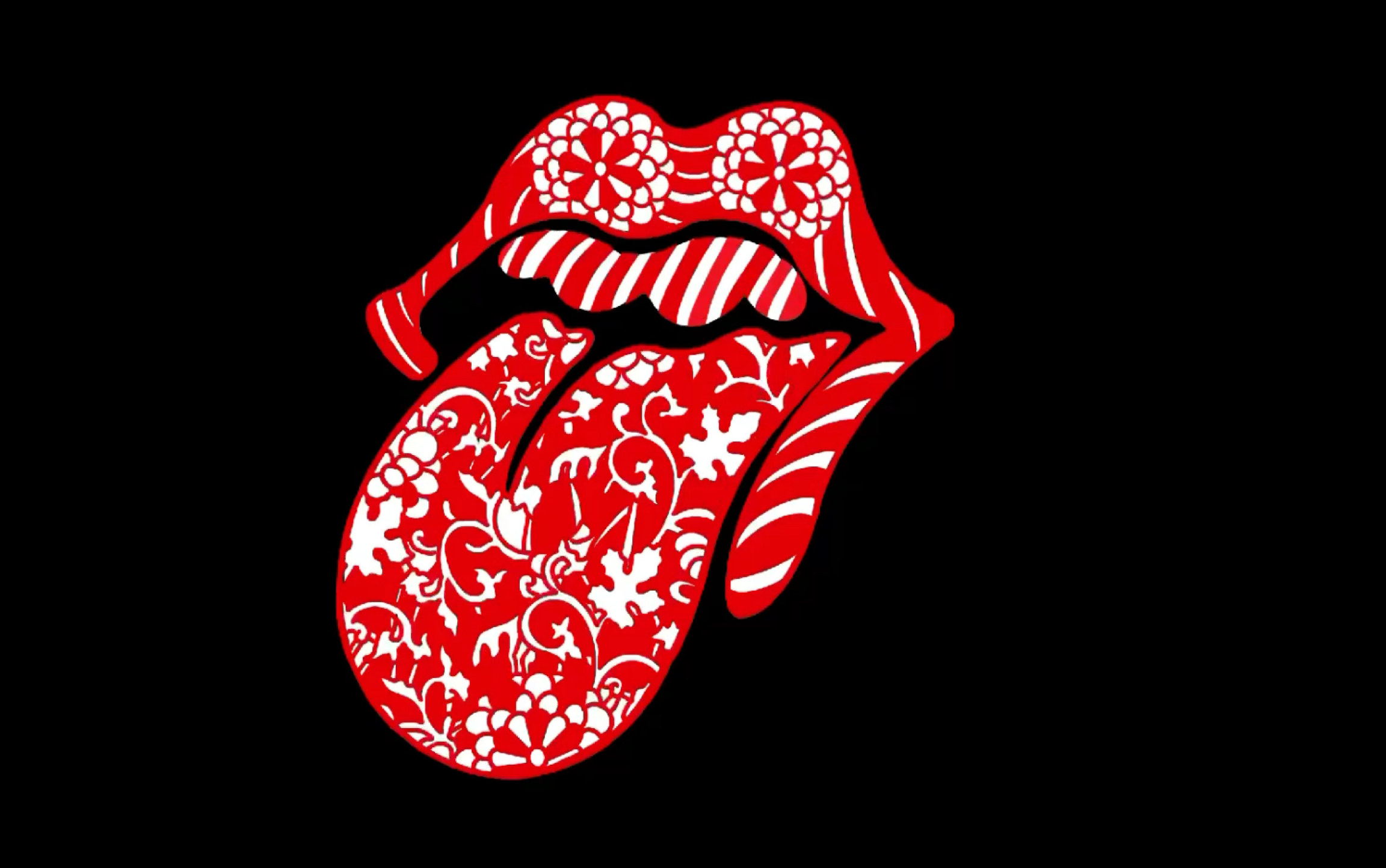 滚石乐队潮牌logo二次创作插画|这大嘴儿大舌头你们熟悉莫?