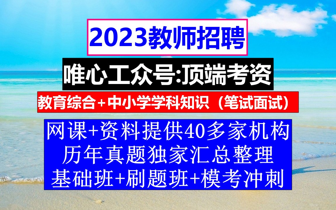 教师招聘,教师招聘考试题库app苹果版,教师招聘考试英语范文哔哩哔哩bilibili