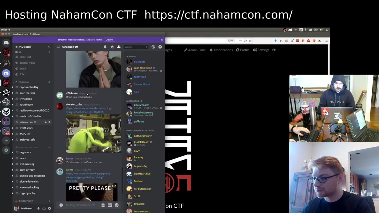 HOSTING NahamCon CTF  LIVE哔哩哔哩bilibili