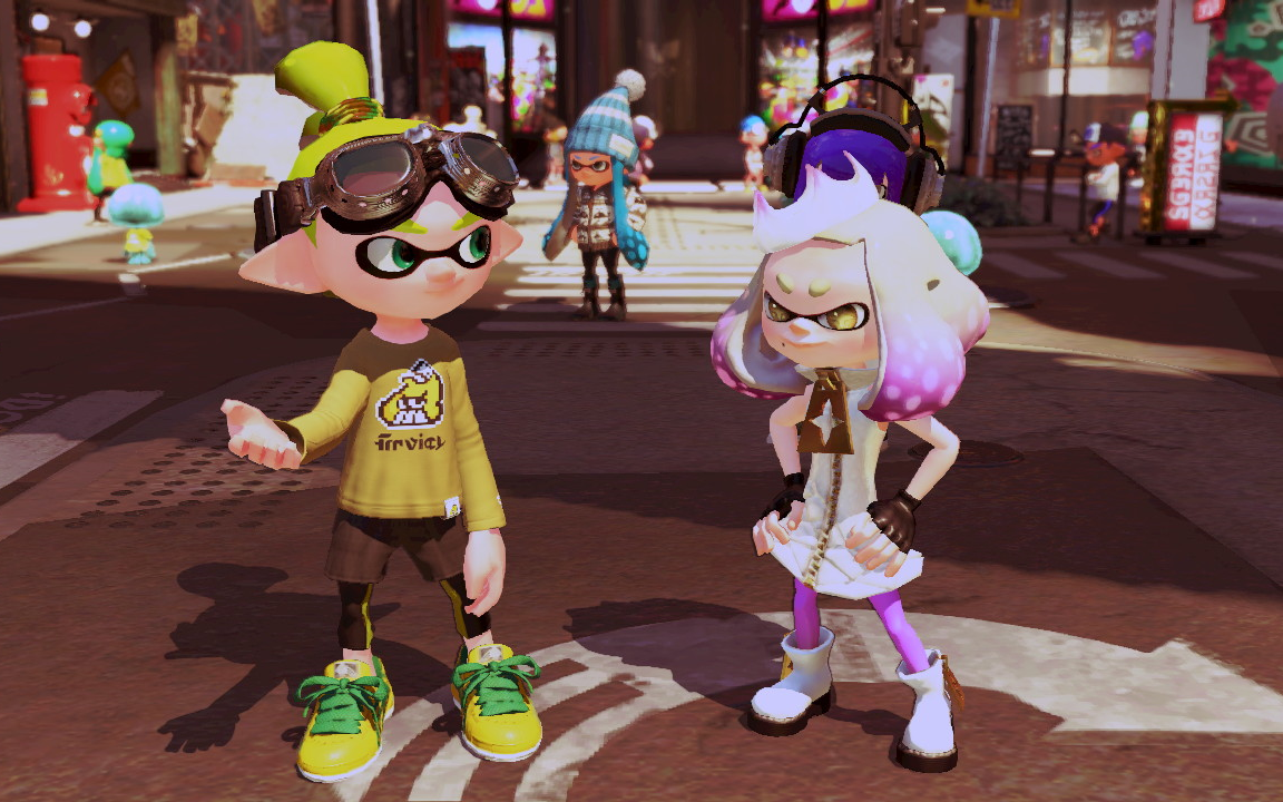 任天堂amiibo大开箱喷射战士pearlmarina