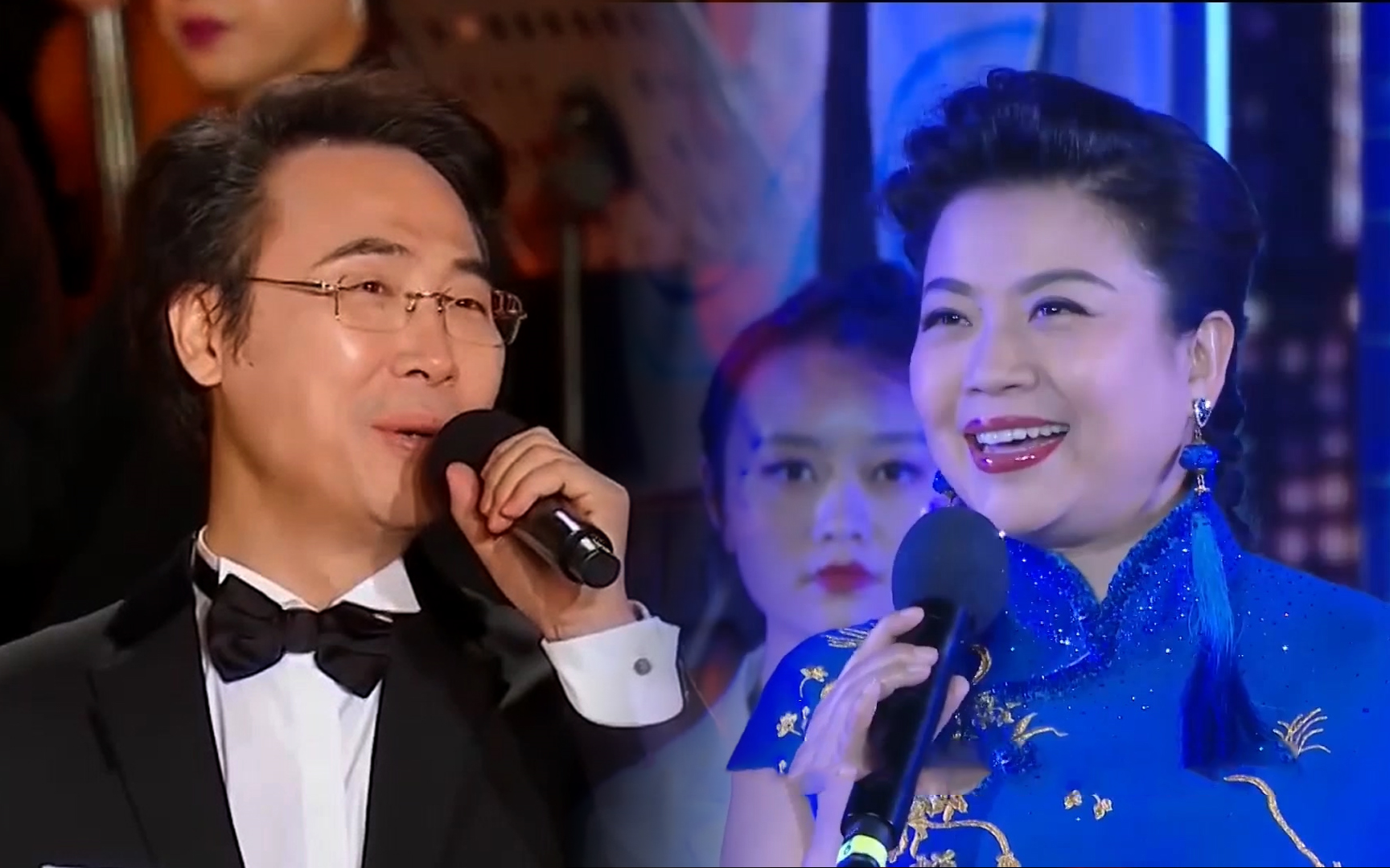 张也x廖昌永灯火里的中国伪合唱混剪