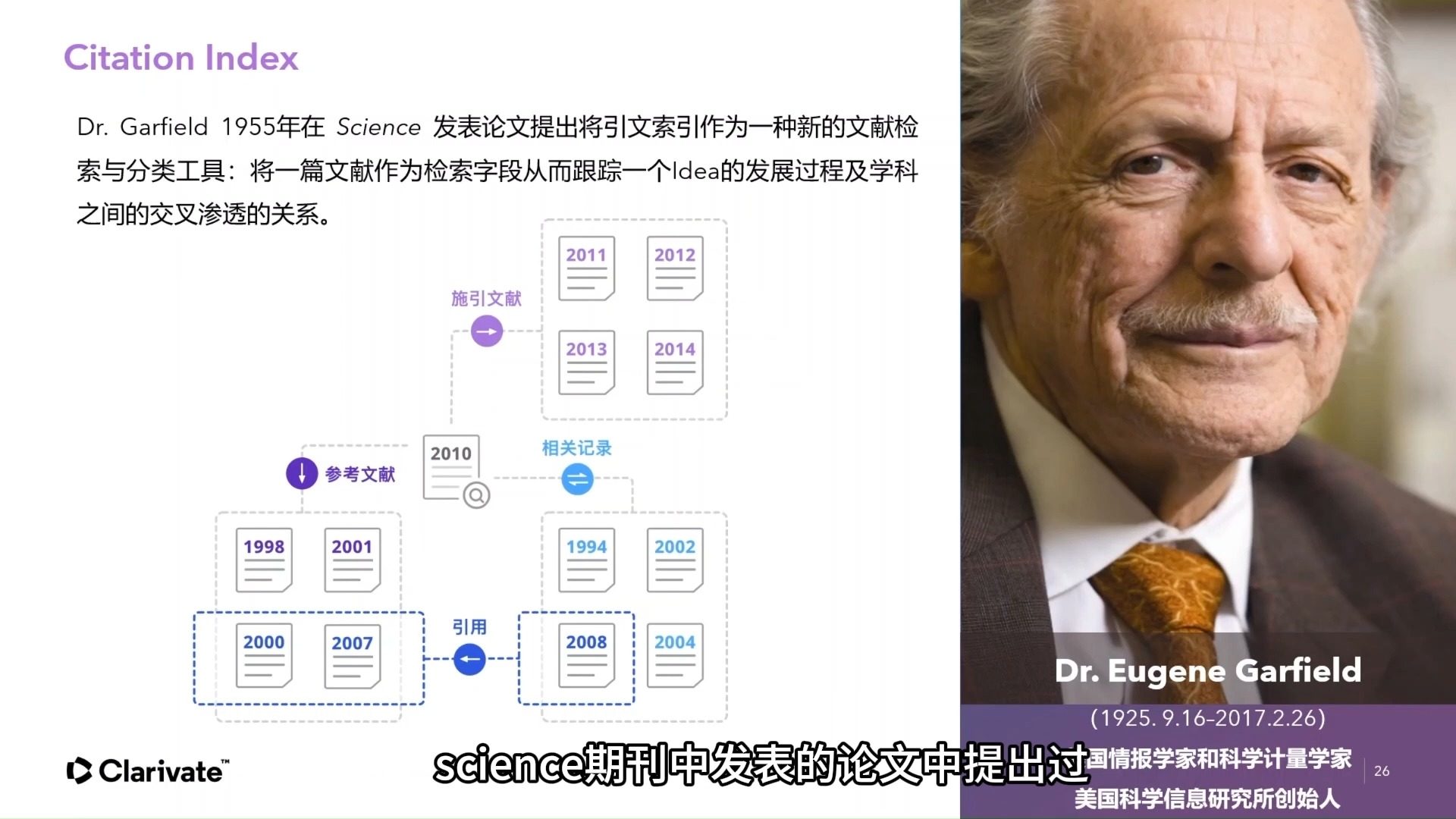 P9 引文索引介绍哔哩哔哩bilibili