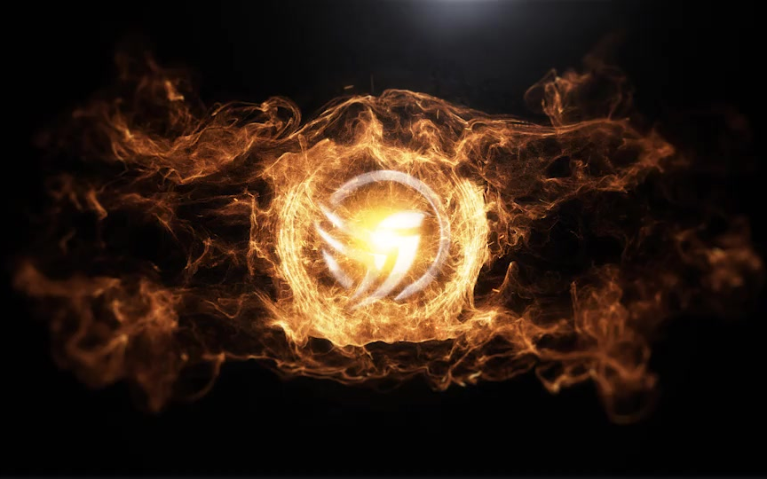 ae模板-能量爆炸特效的动态logo片头模板标识品牌商品店铺标志 ae模板