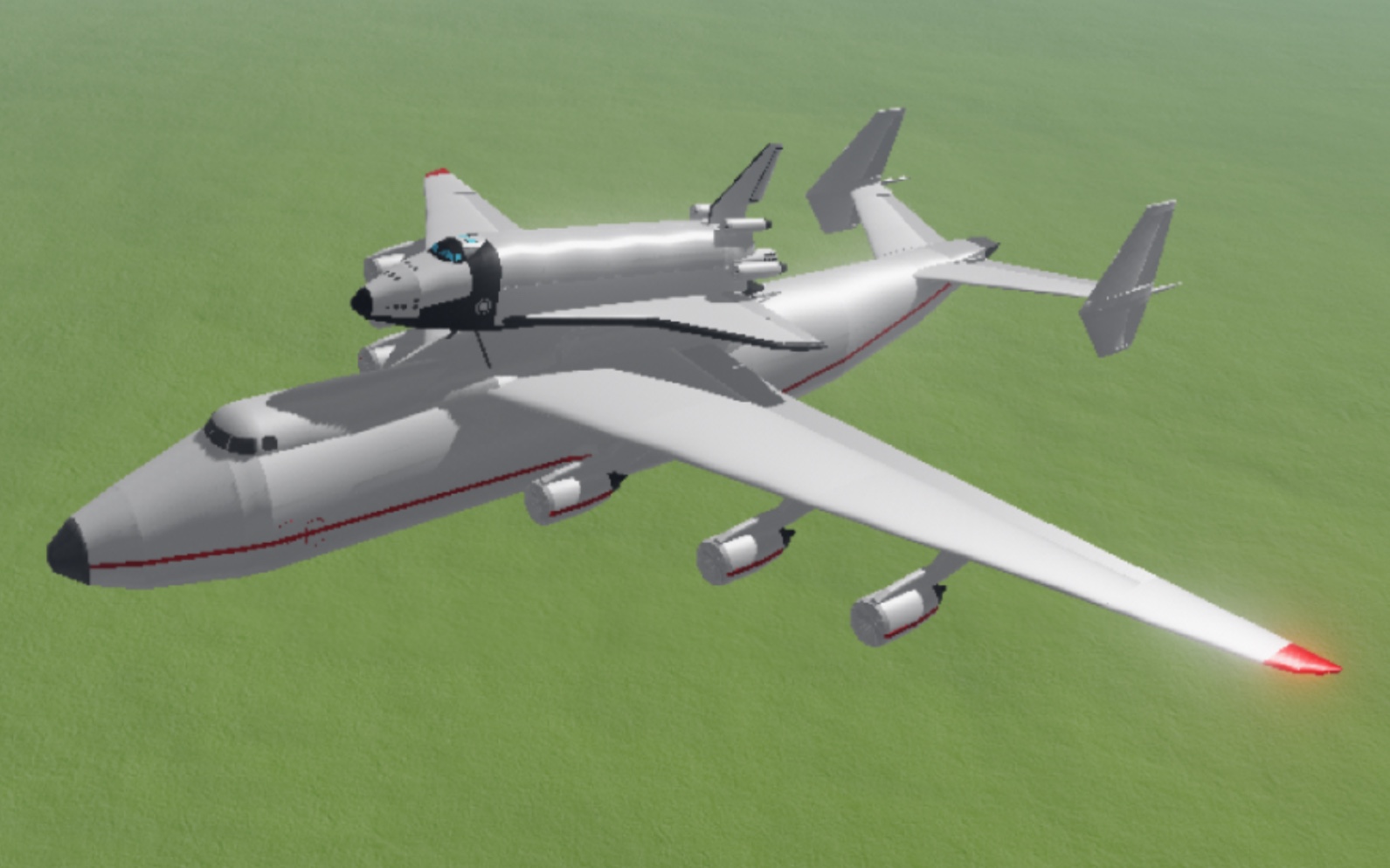 安225运送暴风雪航天飞机简单火箭2