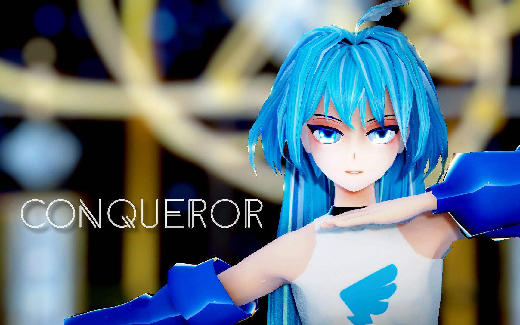 【钉钉MMD】钉钉娘的Conqueror哔哩哔哩bilibili