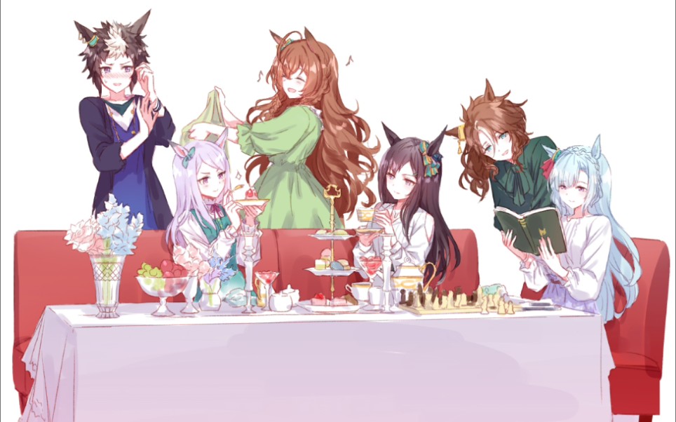 【赛马娘】we are dreamers!~目白全家福