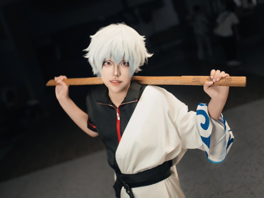 【坂田银时cos】"武士做事没有理由,有想守护的东西拔剑就好"