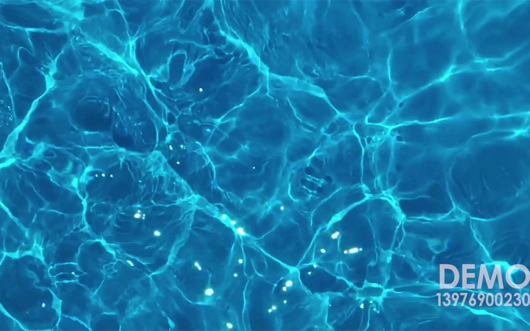 海浪海水裸眼3d视频 13沉浸式海水视频设计 地面墙面投影互动全息视频