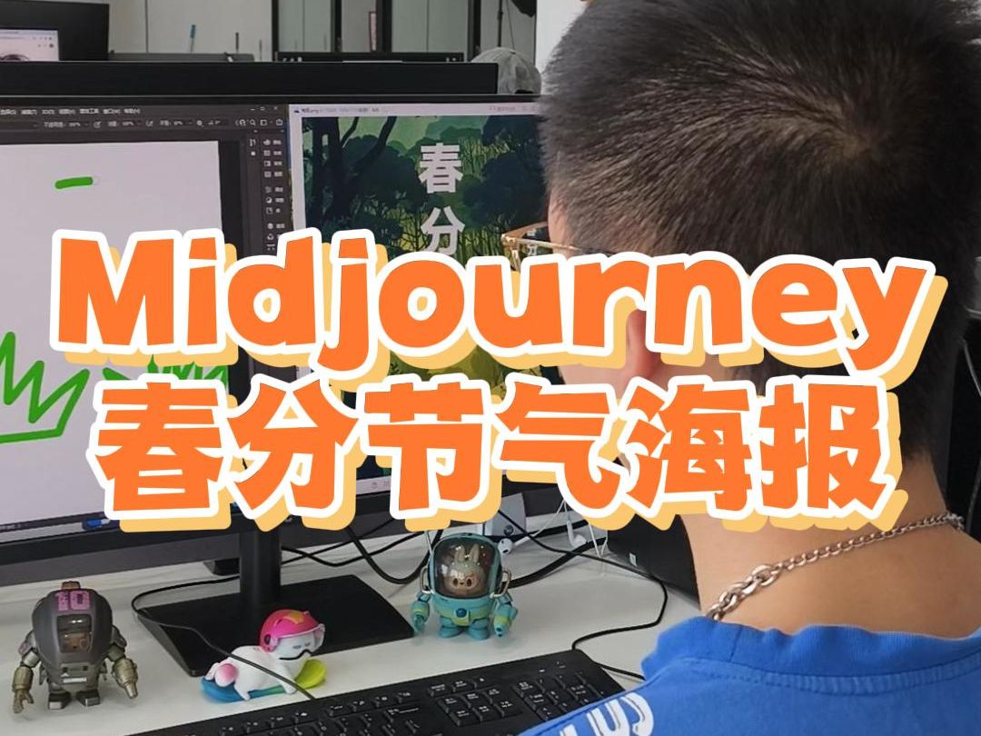 Midjourney制作春分节气海报哔哩哔哩bilibili