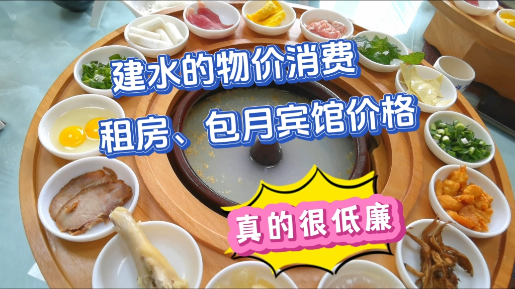 建水的物价消费、租房价格到底有多低?实拍给您看看!哔哩哔哩bilibili