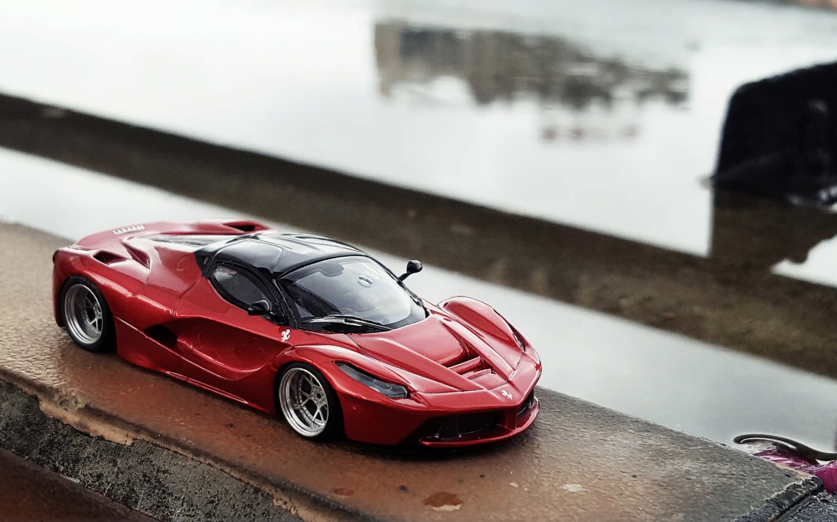 国产拉法竟然也如此之美164cm法拉利laferraricolourfulmodel