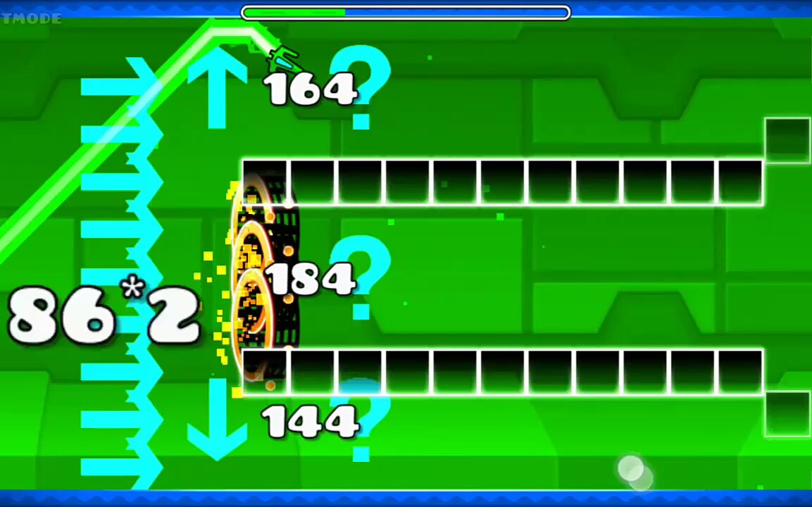 [帅五/几何冲刺]自制关卡17:算数闯关2 双路线(第三期)简介