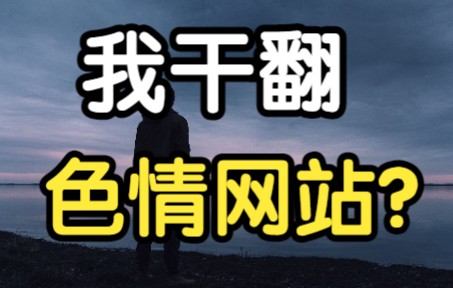 [图]UP主是如何干翻色情网站的？