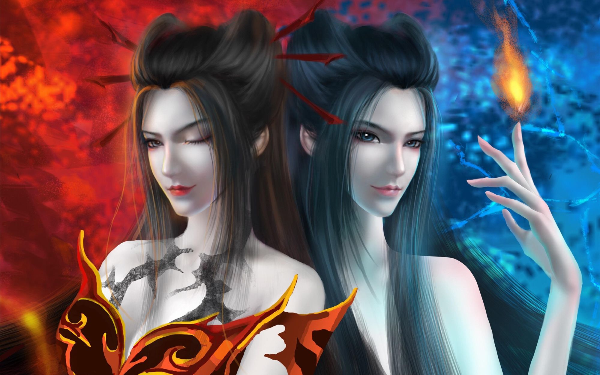 玄机第一美女焰灵姬请诸君笑纳