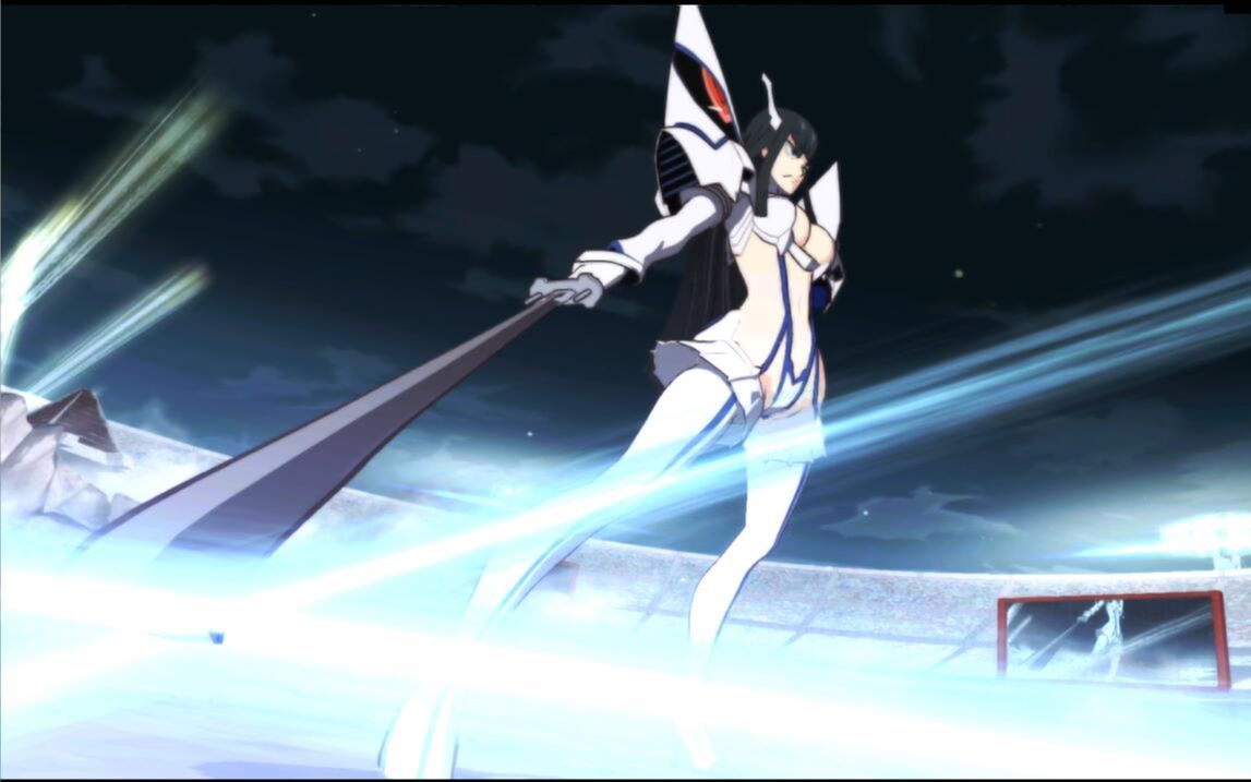 【kill la kill the game 異布】斩服少女ps4鬼龙院皋月无双模式试玩