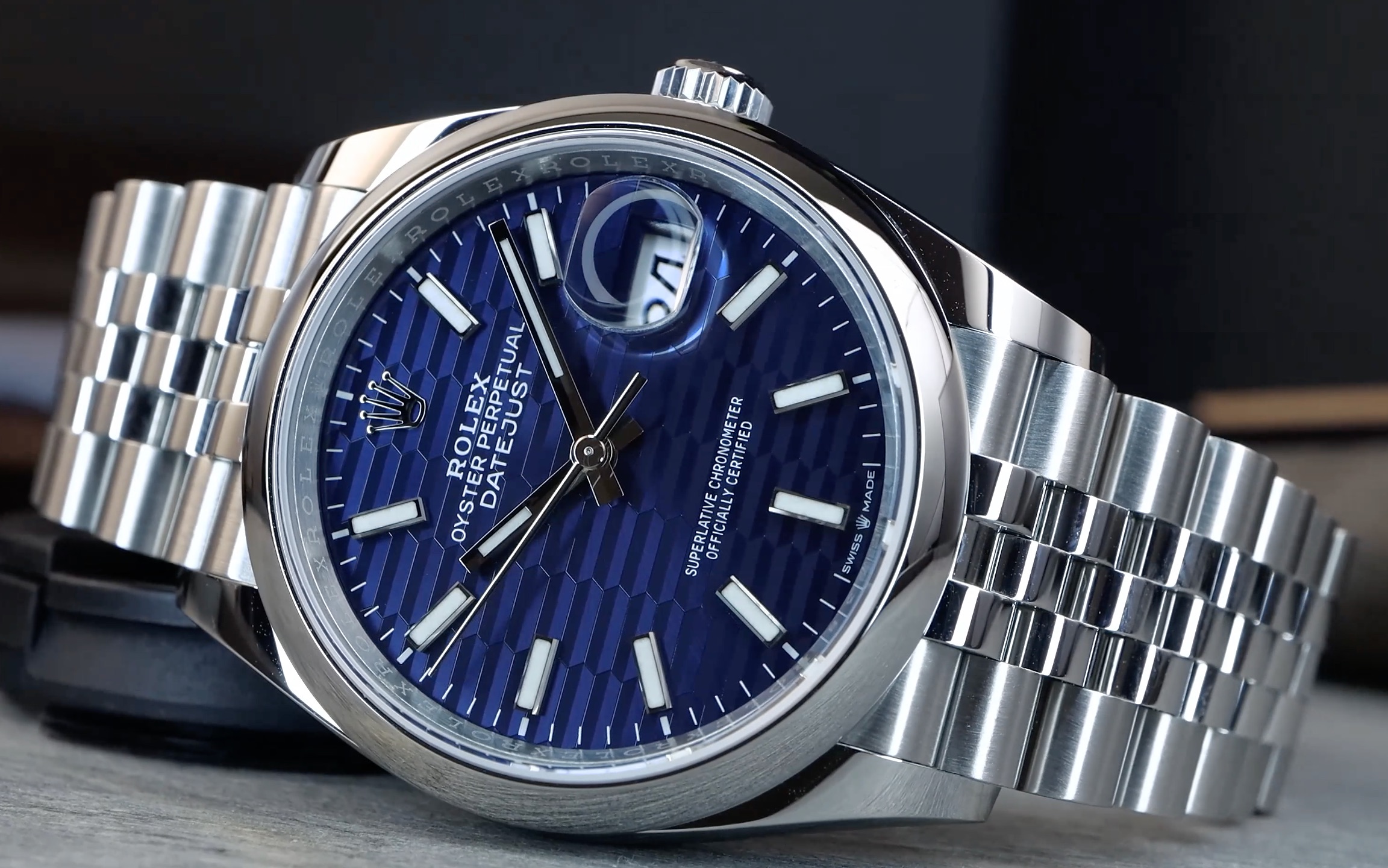 rolex劳力士datejust 36mm坑纹盘日志 [@escapement & watch]