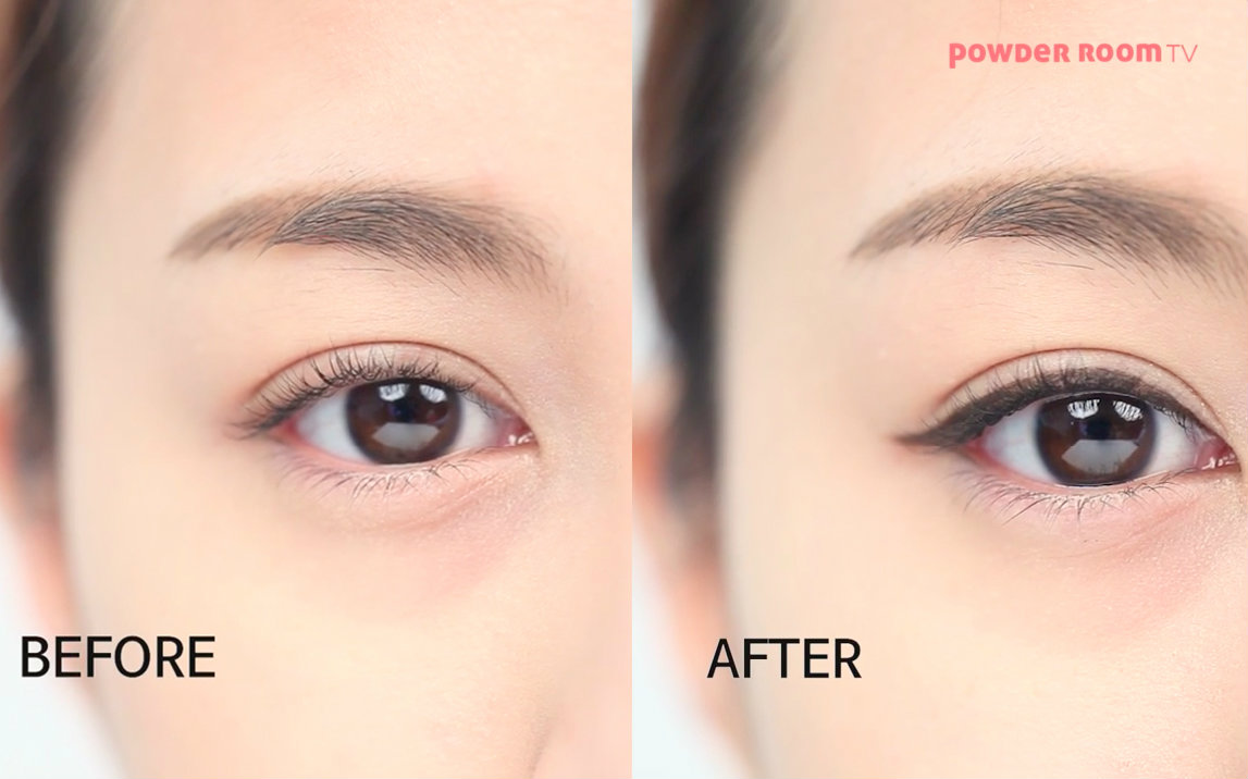 新手化妆教程|内外眼线教程|powderroom tv