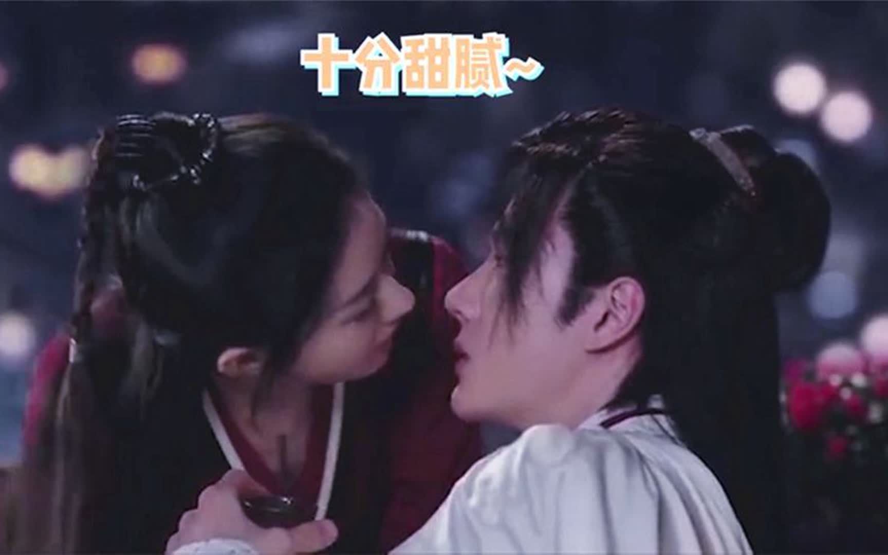 王一博和赵丽颖拍亲密戏,两人忍不住笑场,这场面真逗!